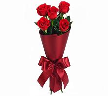 5 Красных роз Эдлесс Лав в Вязниках Букет 5 Красных роз Эдлесс Лав в Вязниках