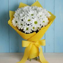 Букет Застенчивые лепестки в Вязниках Букет цветов из: Хризантемы в Вязниках
