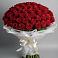 Букет 101 Красная роза Блэк Мэджик в Вязниках