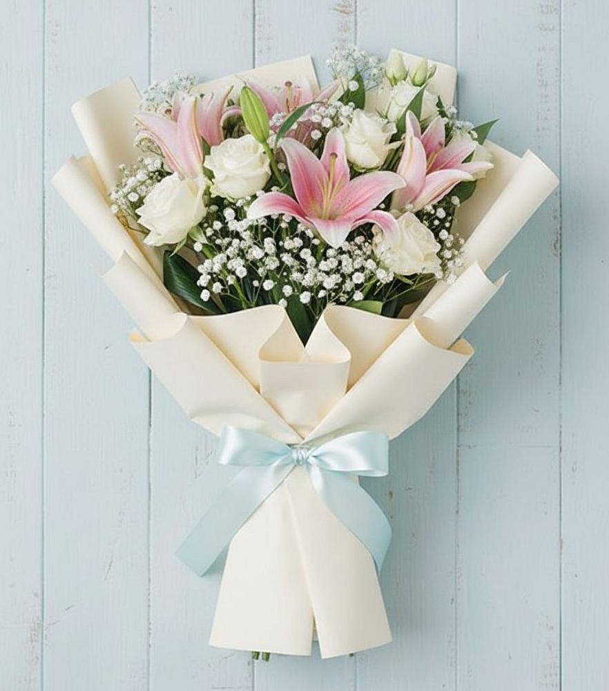 Букет Лилии в Вязниках Букет цветов из: Лилии в Вязниках