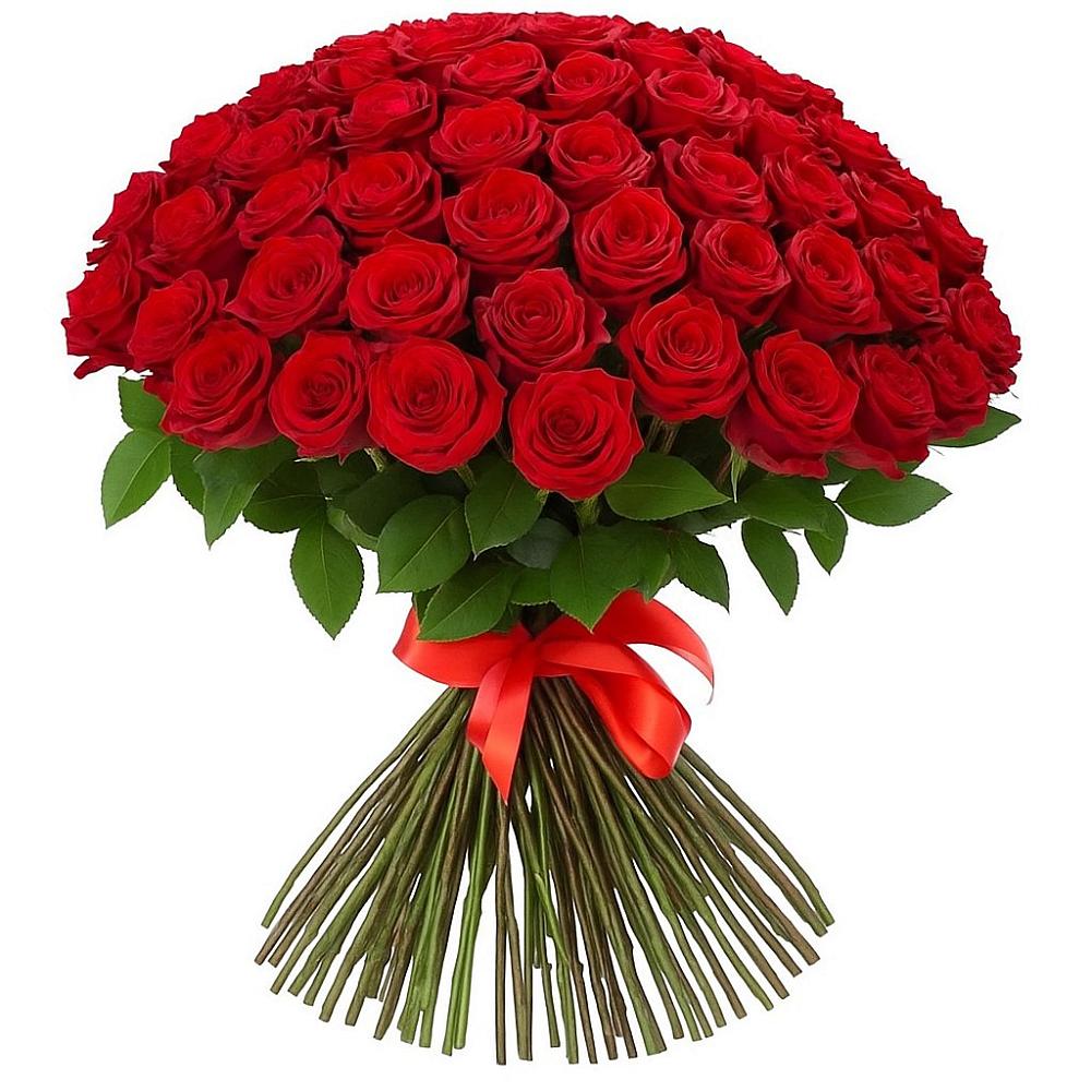 Букет Красные розы Блэк Меджик в Вязниках