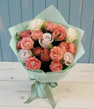 Букет влюбленный романтик в Вязниках Букет цветов из:  Розы в Вязниках