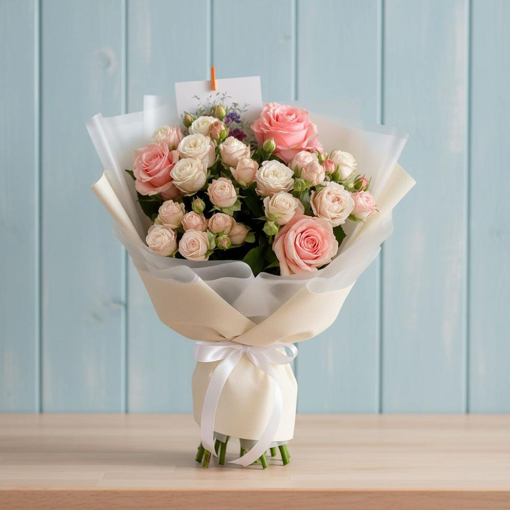 Букет голос любви в Вязниках Букет цветов из: Розы в Вязниках