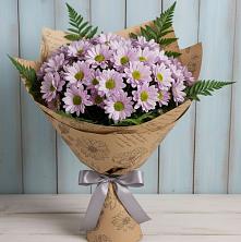 Букет соблазн в Вязниках Букет цветов из:  Хризантемы в Вязниках