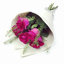 Букет ярко-розовый в Вязниках Букет цветов из: Розы в Вязниках