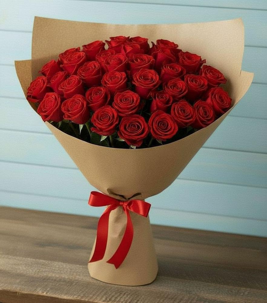 Букет Красные розы Милано в Вязниках