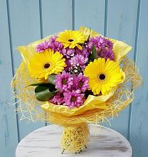 Букет цветов из:  Хризантемы и Герберы в Вязниках