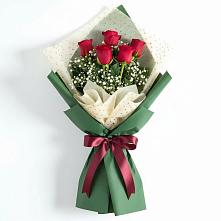 Букет рубиновое очарование в Вязниках Букет цветов из: Розы в Вязниках