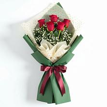 Букет рубиновое очарование в Вязниках Букет цветов из:  Розы в Вязниках